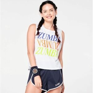 NWT ZUMBA Prep Loose Muscle Tank - Wear It Out Size XXL